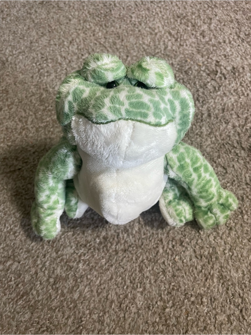 No Code Ganz Webkinz Spotted Frog Plush Toy